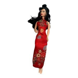 Barbie Passport CHINA Dolls of The World Pink Label Collection